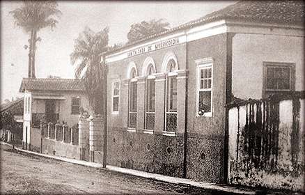 Foto histórica da Santa Casa